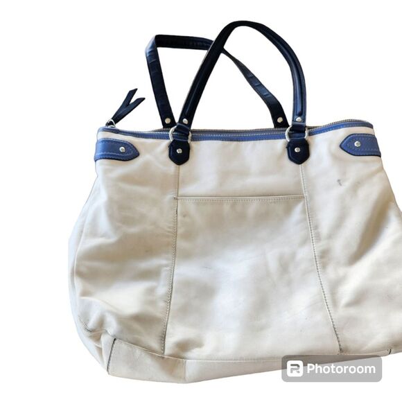 Coach Daisy Spectator Emma Tote Classic Nautical City Simple French Career Basic - Picture 4 of 6
